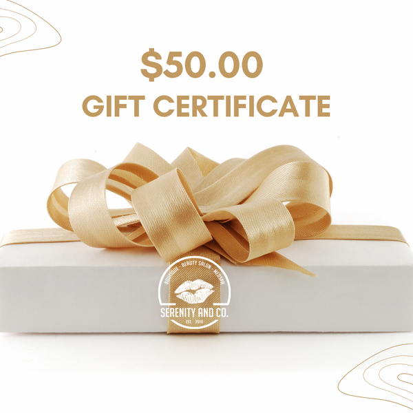 $50 Gift certificate